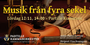 Partille Kammarorkester konsert Kulturum