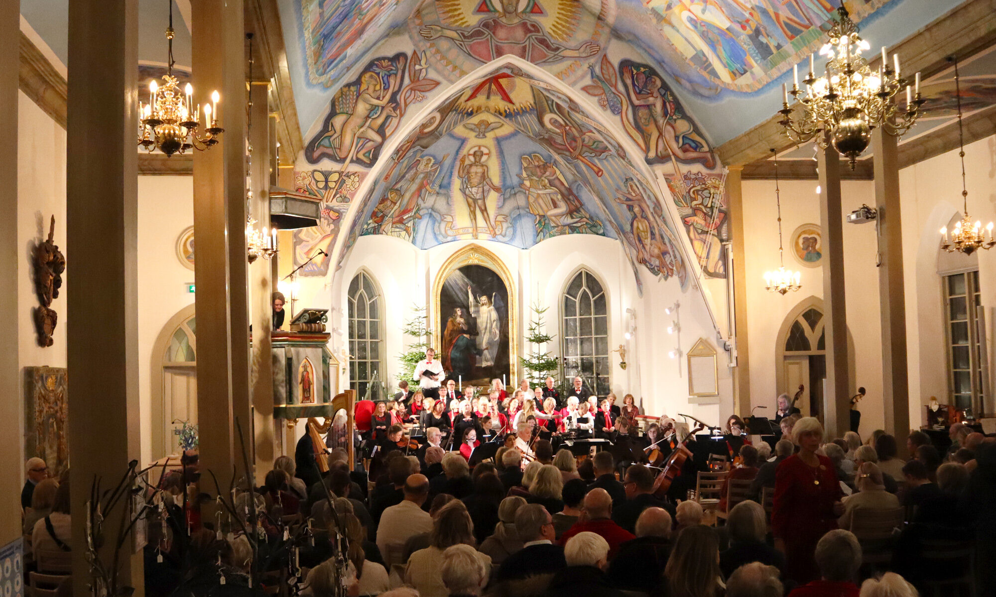 Partille kammarorkester konsert i Skallsjö Kyrka