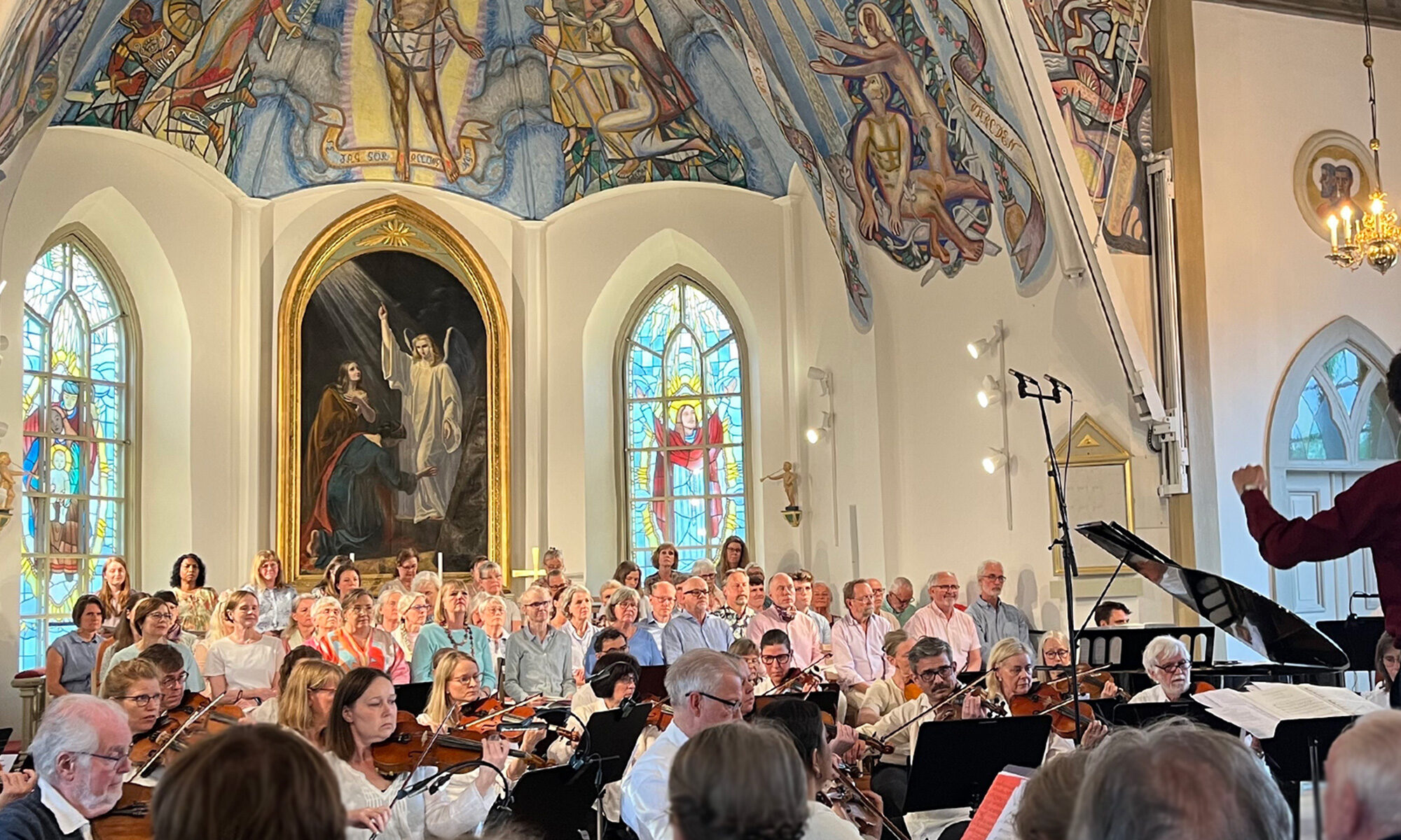 Konsert i Skallsjö Kyrka, Förklädd Gud